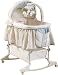 Delta Clayton Rocking Bassinet, Beige/Light blue