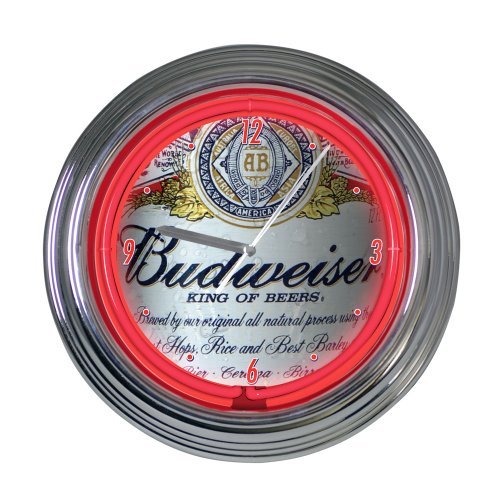 Budweiser Neon Clock