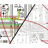 1973 Mercedes Benz 350SL 450SL 11 x 17 Color Wiring Diagrams 
