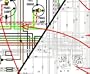 1963 Chevrolet Corvette (All Models) 11" X 17" Color Wiring Diagram