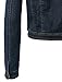 RubyK Womens Classic Cropped Long Sleeve Denim Jean Jacket with Pockets