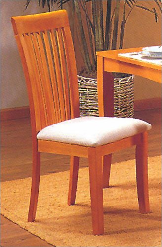 Childrens Toyshop  Kitchen & Housewares : Set of 2 Maple Finish Dining Chairs