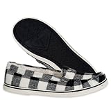Funky Zebra Fabric Hi-Top Sneaker Boots (10)