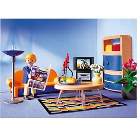 Playmobil - 3966 - La Maison Moderne -  Salon Contemporain
