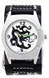 Chinese Dragon White Dial White Dragon Print Wide Leather Wrist Watch