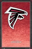 Atlanta Falcons (New Logo) Sports Poster Print - 24" X 36"