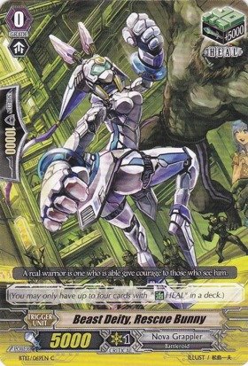 Cardfight!! Vanguard TCG - Beast Deity, Rescue Bunny (BT13/069EN) - Catastrophic Outbreak