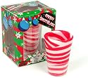 Peppermint Candy Cane Edible Shot Glass (Pack of 3)