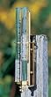Brass Post Mounted Rain Gauge