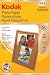 Kodak Photo Paper, Glossy Photo Paper, 100 x 150 mm, 165 g/m2, 60 Sheets
