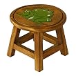Handmade Happy Frog Design Stool