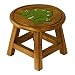 Handmade Happy Frog Design Stool