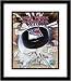 New York Rangers Team Logo and Puck Collage Framed 8x10 Photograph