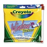 Washable Window FX Art Markers, 8 Assorted Colors BIN588165
