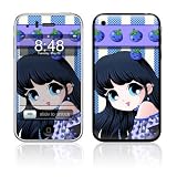 Blueberry Girl Design Decorative Skin Decal Sticker for Apple 3G iPhone/ Apple iPhone 3GS 3G S
