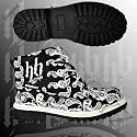 Hoodboyz BANDANA Boot Schwarz Weiß