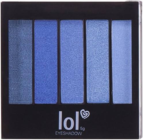 LOL Cosmetics Palette Long Lasting Glitter Eyeshadow Makeup (Why Is The Sky Blue)