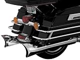 Kuryakyn Exhaust Tips for Stock Touring Mufflers - Fishtail Tips 7609