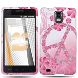 Peace & Flowers Protector Case for Samsung Infuse 4G i997