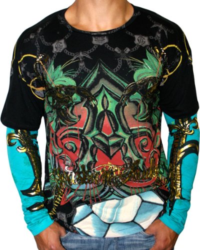 CHRISTIAN AUDIGIER Ed Hardy Mens Skull Scorpion 