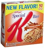 Kellogg's Special K Bars Cinnamon Pecan, 6.2-Ounce Boxes (Pack of 6)