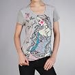 Jessie G. Women's Printed Scoop Neck Tee