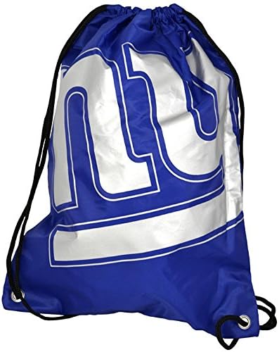 NFL New York Giants Official Foil Print Drawstring Sports/Gym Bag (One Size) (Blue)