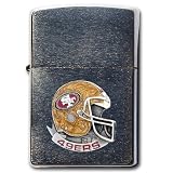 NFL San Francisco 49ers Helmet Zippo Lighter