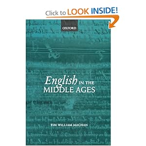 English in the Middle Ages Tim William Machan