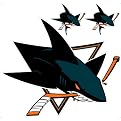 San Jose Sharks Removable Logo - 24x24"