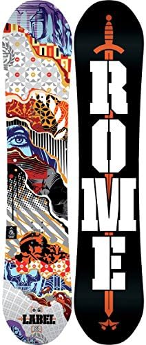 Rome Label Rocker Snowboard - Kids' One Color, 135cm