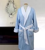 Armani International, Faccia dei Colori Collection Egyptian Cotton Bath Robe, Italian made terry, Sophisticated & chic!