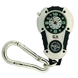 Colibri Sports Clip Watch Military Time Luminous Hands with Compass PWS095643S