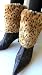 Best Cheetah Faux Furry Leg Warmer Cuff Muff Boot Cover 7" Cuff