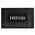 FRIENDS Wall Plaque - Black