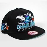 Charlotte Hornets Retro Chop 9FIFTY Snapback Hat Cap
