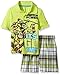 Teenage Mutant Ninja Turtles Little Boys' 2pc Top and Short Set, Green, 6