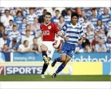 Photographic Print of Seol Ki-Hyeon a Michael Carrick from Reading FC