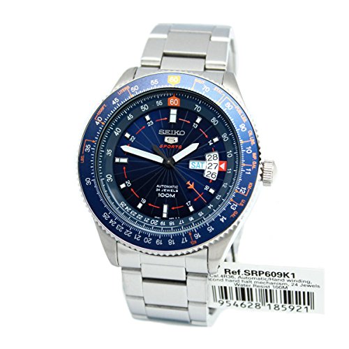 Seiko SRP609K1 Men's Automatic Dive Stainless steel Watch 100M WR