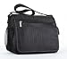 Sachi 49-049 Insulated Fashion Messeger Bag, Black Messenger