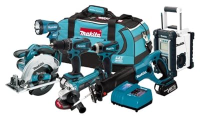 Makita LXT702 18-Volt LXT Lithium-Ion Cordless 7-Piece Combo Kit