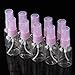 TOOGOO(R) 10x 30ml Purple Clear Plastic Makeup Water Spray Atomizer Bottle Container Pump