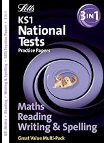 Letts Key Stage 1 Practice Test Papers - Reading, Writing and Maths