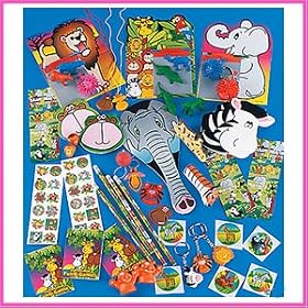 50 pc. Zoo Jungle Animal Novelty Assortment