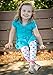 juDanzy toddler & girls footless tights (4-6 Years, Retro Polka)