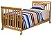 DaVinci Twin/Full Size Bed Conversion Kit (M4799) in Honey Oak
