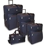 Pierre Cardin Luggage Deluxe 4 Piece Luggage Set