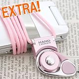 Amazon：携帯　[HandLinker]ハンドリンカーエクストラ携帯ネックストラップ(ピンク)【iPhone/Xperia/携帯/デジカメに！】【HandLinker/ハンドリンカー】