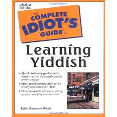 The Complete Idiot's Guide to Learning Yiddish