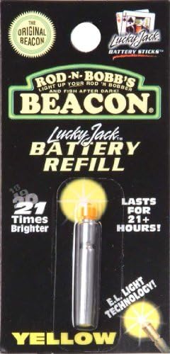 Rod-N-Bobb's Lucky Jack Battery Refill, Yellow